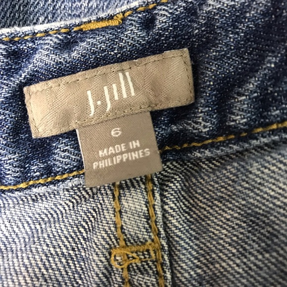 🍄 J. Jill Jeans Size 6 - Picture 5 of 8